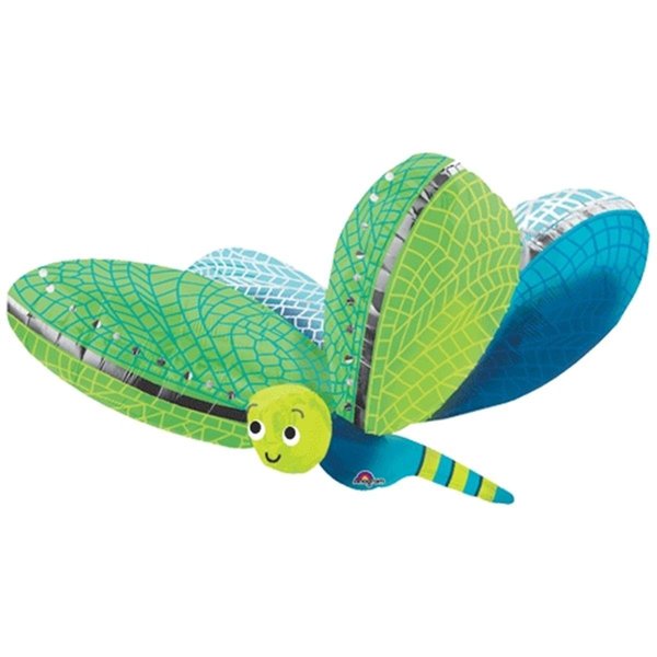 Loftus International Loftus International A3-2445 Cute Dragonfly Ultra Shape Party Balloon A3-2445